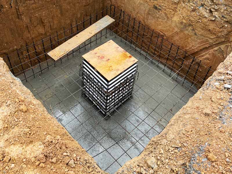 Fundamentköcher im Einsatz bei Roland Matzke Schalungstechnik